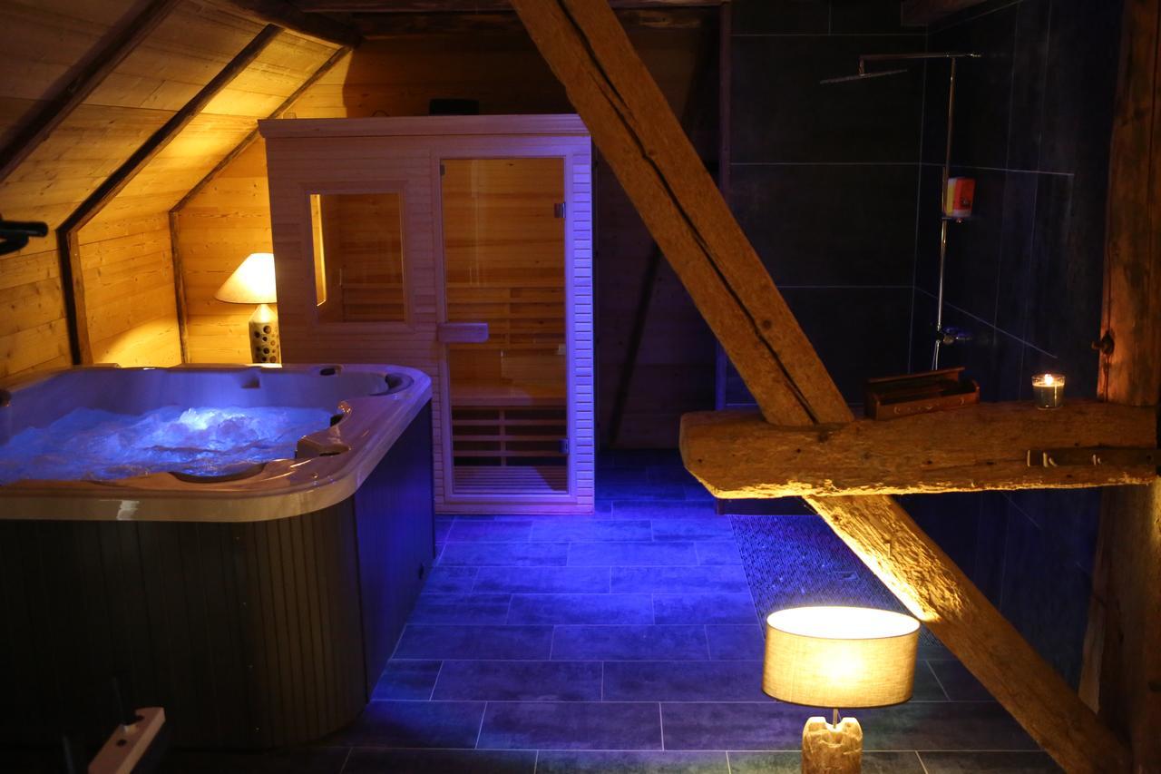 Chambres D'Hotes Le Repere Des Anges Et Spa Larnod Eksteriør bilde